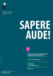 Wondertime, la prima mostra diffusa in Sicilia „In programma dal 9 settembre al 9 ottobre 2017, è il progetto ideato da Rossella Pezzino de Geronimo con lo scopo di dare l’opportunità di scoprire con occhi nuovi le potenzialità architettoniche e paesaggistiche di luoghi del centro storico“